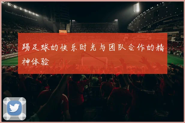 踢足球的快乐时光与团队合作的精神体验